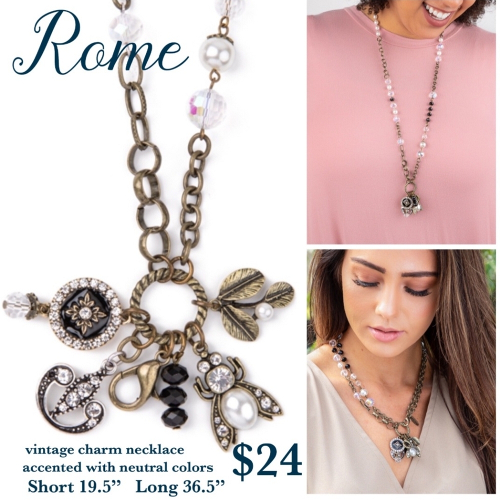 Plunder Rome Vintage Necklace